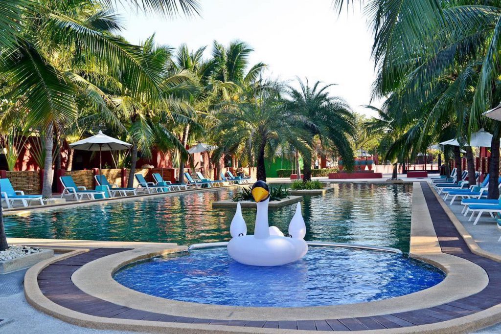 บ้านมีสุข หัวหิน สปา แอนด์รีสอร์ท (Baan Mesuk Pool Villa Spa & Resort) หัวหินที่พักหัวหิน สุนัขเข้าได้