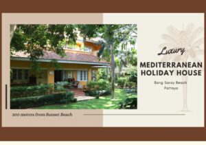 Luxury Mediterranean Holiday House, ที่พัก PetFriendly ใกล้ทะเลพัทยา และบางแสน